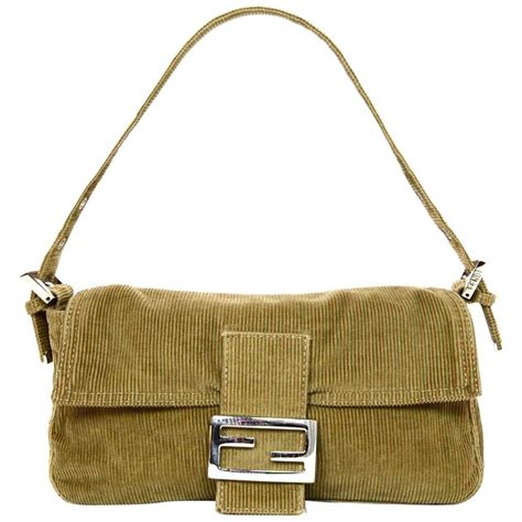 fendi baguette corduroy|Fendi handbags.